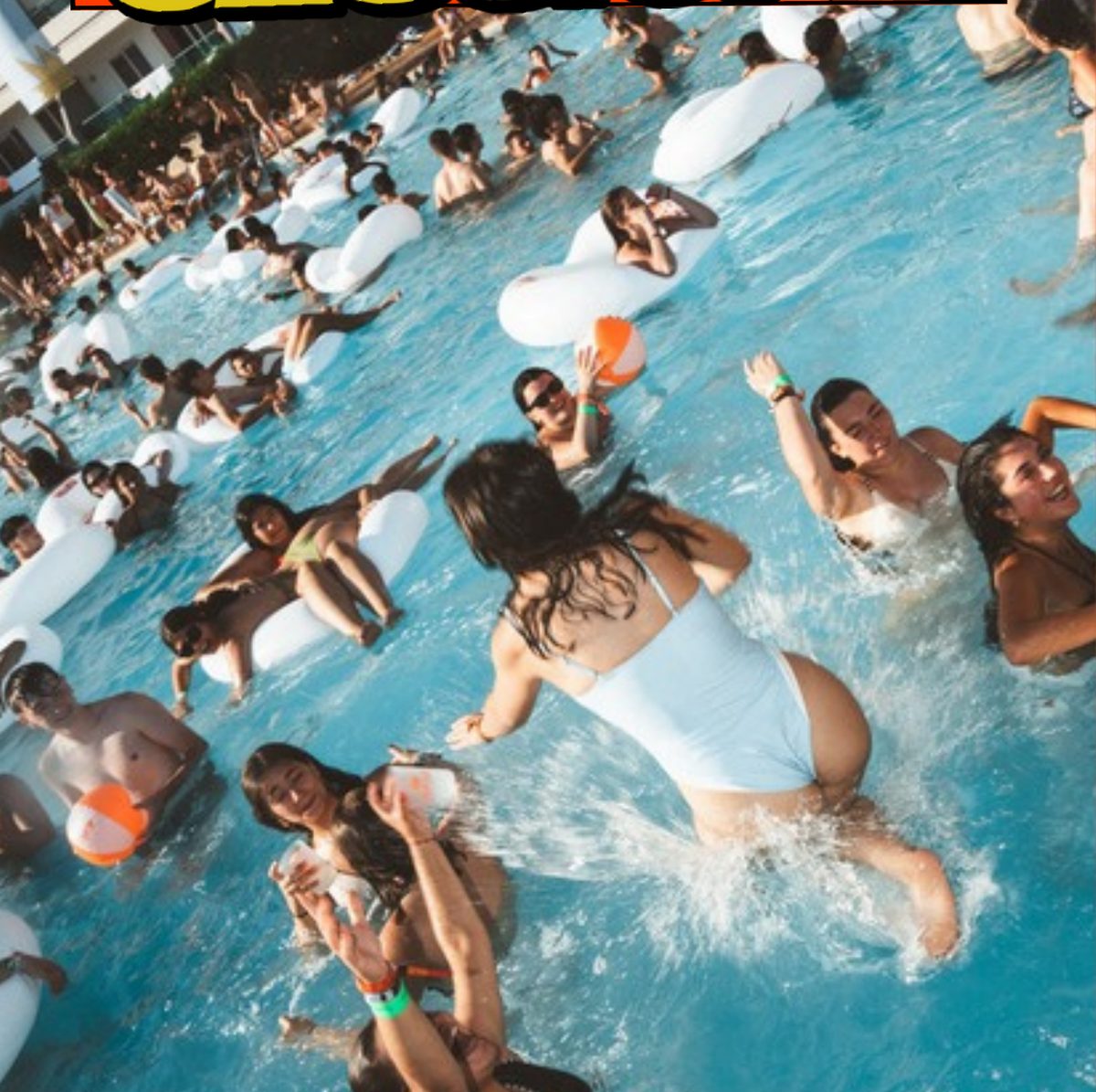 Pool party de Xcape en el resort